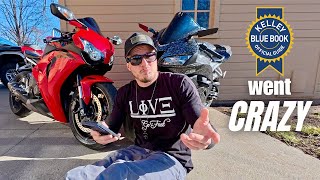WARNING! KBB is plummeting motorcycle values DAILY!