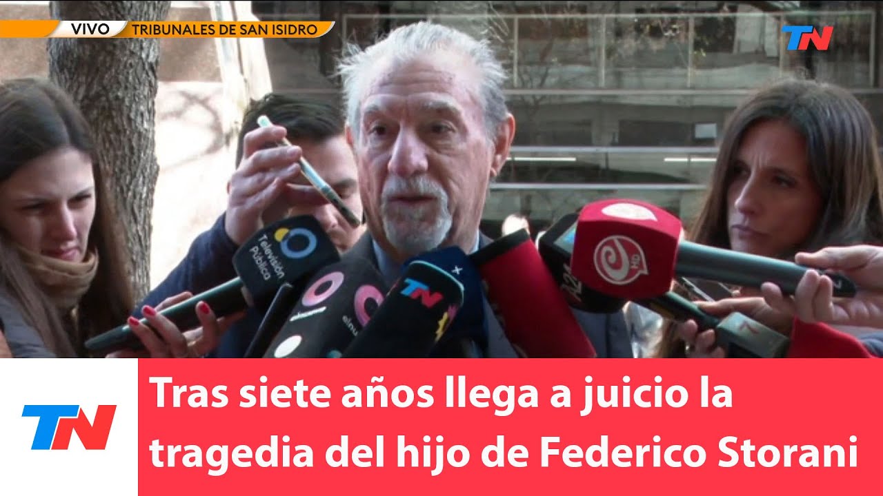 Tras siete años llega a juicio la tragedia que le costó la vida al hijo de Federico Storani