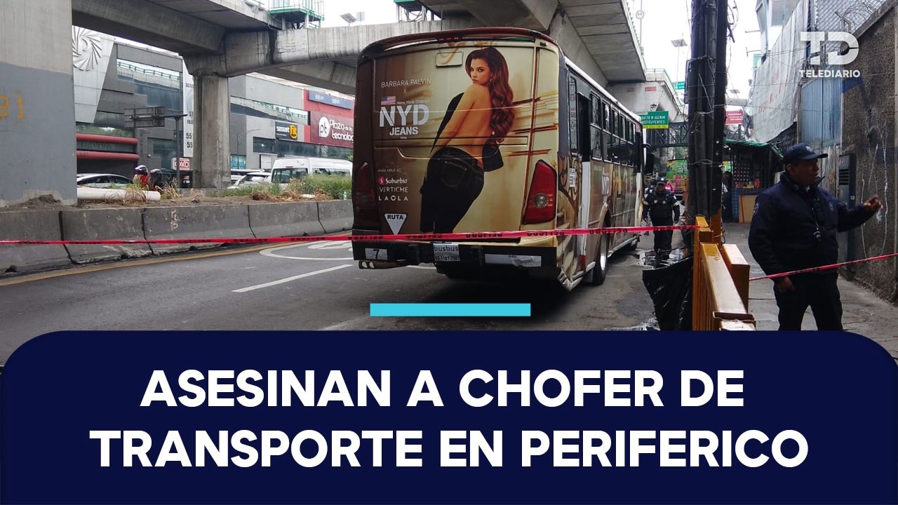 Matan a chofer de transporte público durante intento de asalto en Naucalpan; esperaba en la base
