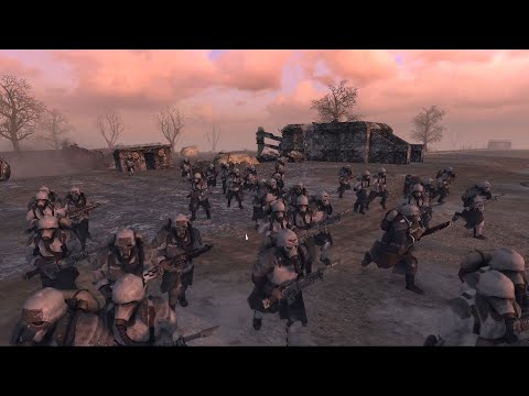 Death Korps of Krieg vs Black Legion - Men of War Assault Squad 2 | Ultimate Mod | Warhammer 40K