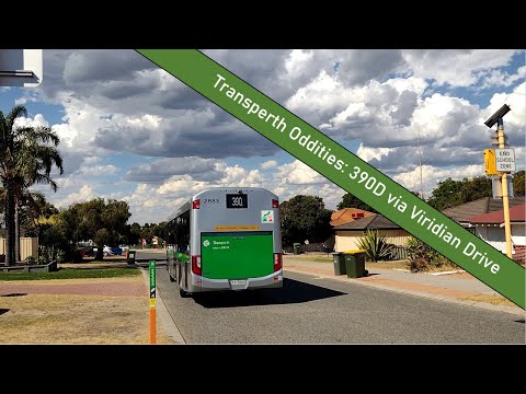 390D via Viridian Drive - Transperth Oddities