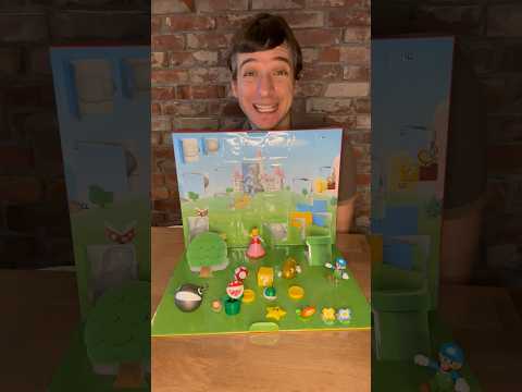 Super Mario Advent Calendar: Day 13 / Welcome Yoshi!!! #shorts #christmas #adventcalendar #yoshi