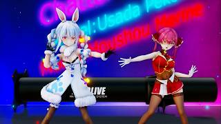 【Ray-MMD】　Chatter Chatter　Model：宝鐘マリン　兎田ぺこら　hololive　ホロライブ