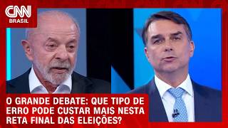 Vídeo: Que tipo de erro pode custar mais nesta reta final das eleições? | O GRANDE DEBATE