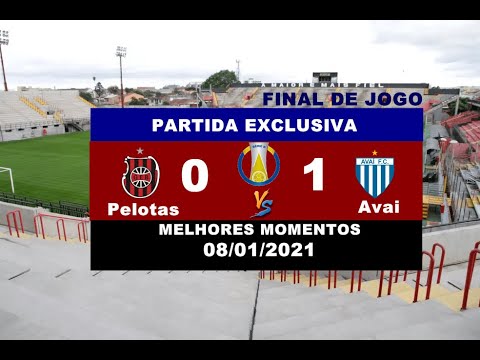 Brasil de Pelotas 0 x 1 Avai Gols 08/01/2021 | Melhores Momentos Brasil de Pelotas x Avai 08/01/2021