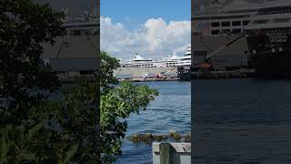 Radiance Of The Seas Docked At Port Everglades #shorts #cruiseship #radianceoftheseas