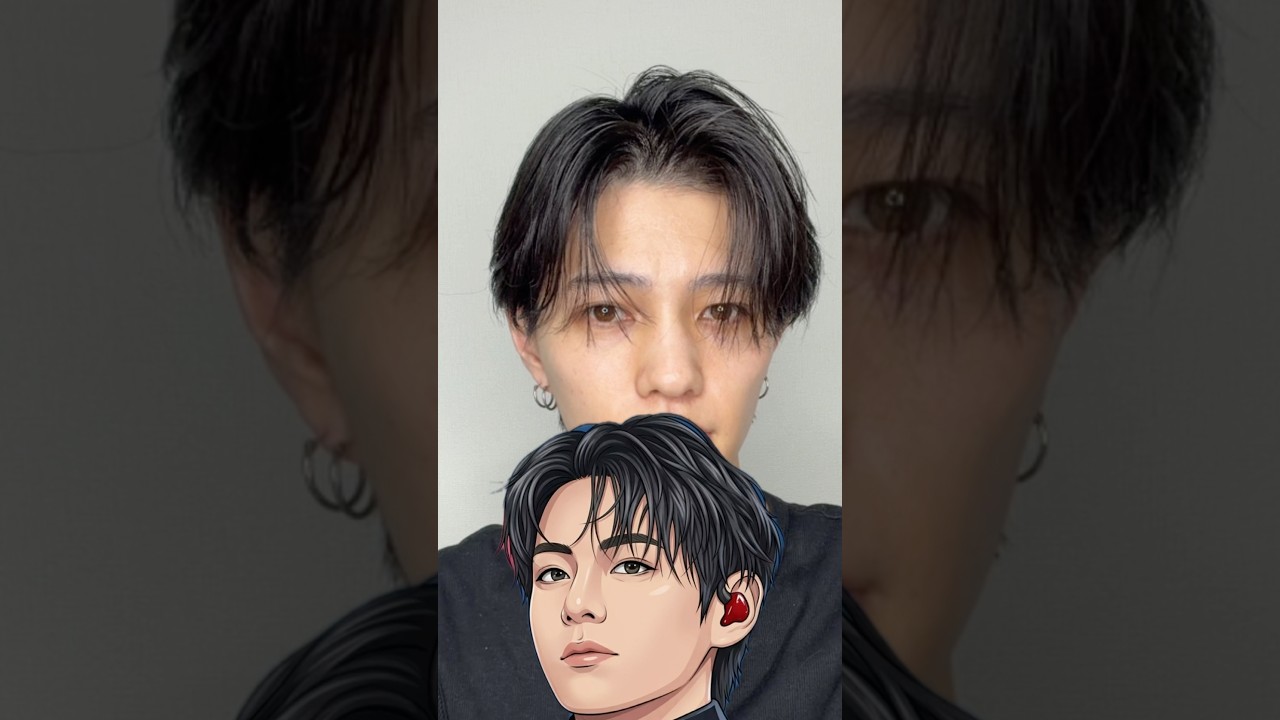 swimテテ風の透け感あるスタイリング#曲がる縮毛矯正 #ニュアンスパーマ