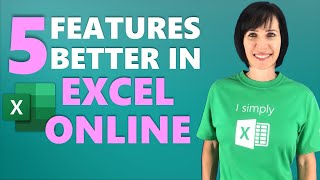 5 Excel Online Features BETTER than Desktop | FREE for Everyone!