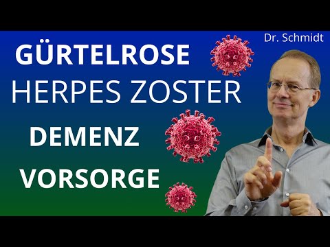 Gürtelrose Zoster Demenz Vorsorge