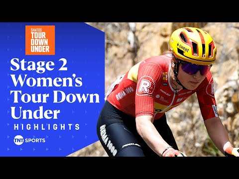 UNSTOPPABLE! 😮‍💨 | 2026 Women's Tour Down Under Stage 2 Highlights | TNT Sports Cycling