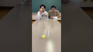 ボールを多く入れた人の勝ち！
