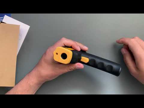 Etekcity Digital Laser Infrarot Thermometer ausgepackt und Funktionstest (unboxing)