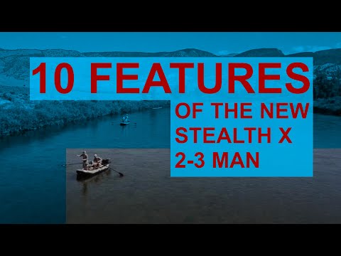 10 Features of the Flycraft Stealth X 2 to 3 Person Inflatable Fishing Boat