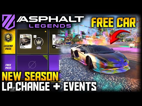 New Season Shenanigans & FREE Lambo for ALL!! (Asphalt Legends)