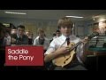 Saddle the Pony played on the mandolin