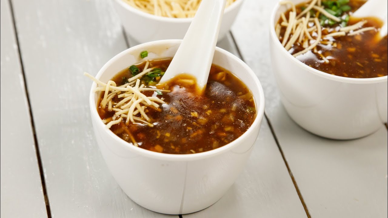 सबसे आसान तरीका रेस्टोरेंट वाला मनचाव सूप - veg manchow soup restaurant recipe - cookingshooking