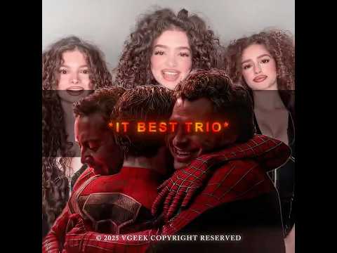 IT BEST TRIO💀 Spider-Man edit | Montagem Rugada #edit #marvel #spiderman #spidermanedit