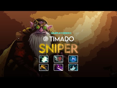 🔥Timado - Sniper "TODOS CONTRA MI" ft. Topson Build 7.32d (Dota 2 Pro Gameplay 2023)