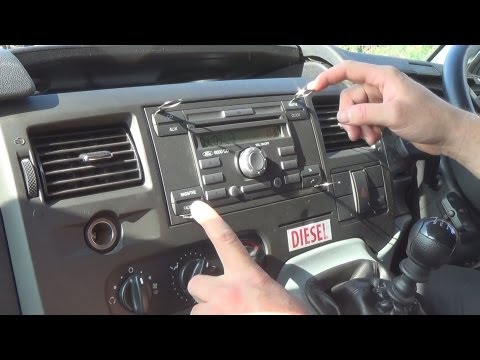 Demonter autoradio ford transit #10