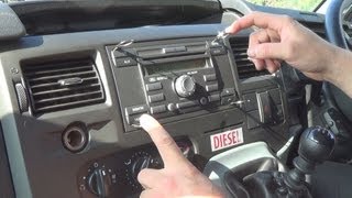 Radio Removal Ford Transit (2006-2013) | JustSimpleTips