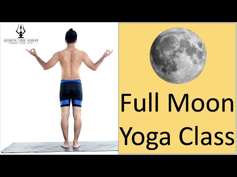 🌙 Full Moon Yoga Class With Guru Dharm 🌕