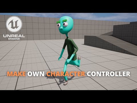 How To Make A Character Controller In Unreal Engine 5 For Beginners!