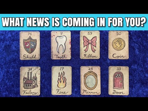 WHAT NEWS IS COMING YOUR WAY? ✨ PICK A CARD TAROT READING ✨