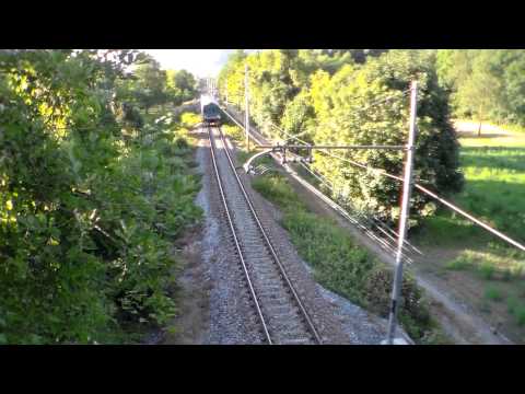 TRENO ALn. TRANSITA A ROBILANTE (CN)  11 - 7 - 2012.