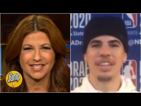 拉梅洛-波爾談他如何為2020年NBA選秀做準備 - The Jump! (LaMelo Ball on how he has prepared for the 2020 NBA Draft | The Jump)