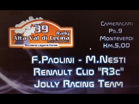 Cameracar: Paolini-Nesti, rally Val di Cecina 2017 - Toscana Motori 07dic17