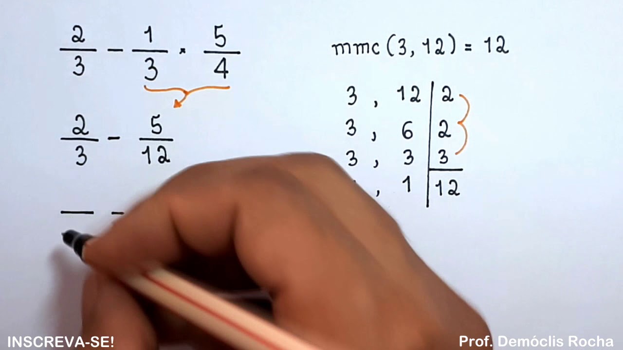 EXPRESSÃO NUMÉRICA COM FRAÇÕES - 6 ° ANO