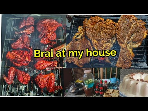 🔥 Braai at My Home 🏠 | Simple & Delicious Dawat Idea for Family & Friends 🍗🍽️