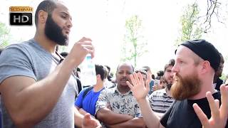 Video: 5.5M Palestinians evicted from their Homeland. Israel, please define your border! - Mohammed Hijab vs Joseph LondonSC