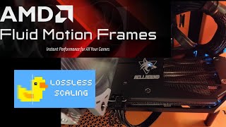 アニメでAFMF2.1 (?)とLSFG 3.1フレーム補間性能を比較してみました（動画再生）Lossless Scaling / Fluid Motion