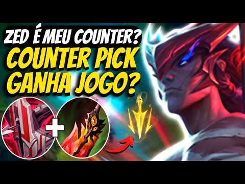 COUNTERA MEU MAIN? COMO JOGAR CONTRA UM COUNTER PICK | YONE vs ZED | MID | LEAGUE OF LEGENDS