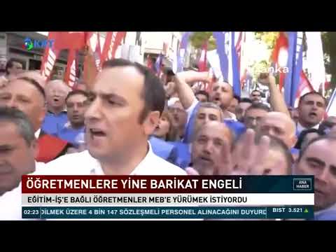 Basında “Öğretmene Saygı” Eylemlerimiz-ANKARA-KRT Tv Ana Haber-09.09.2022  | EĞİTİM İŞ