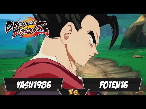 Yasu1986(Kid Buu/Teen Gohan/16) Fights Poten16(SSGSS Gogeta/Vegito/A. Gohan)[DBFZ PS5 EN Old Patch]