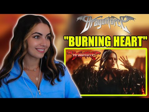 SO EPIC!! | DRAGONFORCE ft. Alissa White-Gluz - Burning Heart | FIRST TIME REACTION
