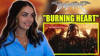 Download lagu SO EPIC!! | DRAGONFORCE ft. Alissa White-Gluz - Burning Heart | FIRST TIME REACTION mp3