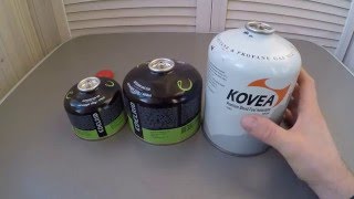 Газовый баллон для рыбалки и похода