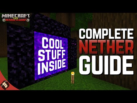 SAFELY Get EVERYTHING In The Nether | Minecraft Bedrock Guide 1.21 EP 22