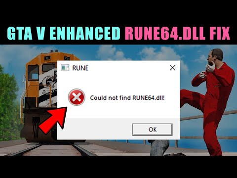 How to Fix GTA V Enhanced RUNE Error (Could not find RUNE64.dll!) PC🔥