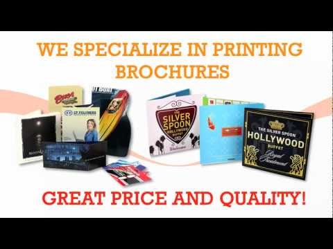 Brochures Printing in Los Angeles by Gold Image Printing