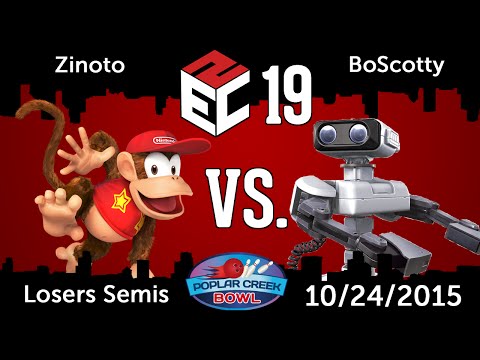 E2C 19 (Singles): Zinoto (Diddy Kong) vs. BoScotty (R.O.B) - LB