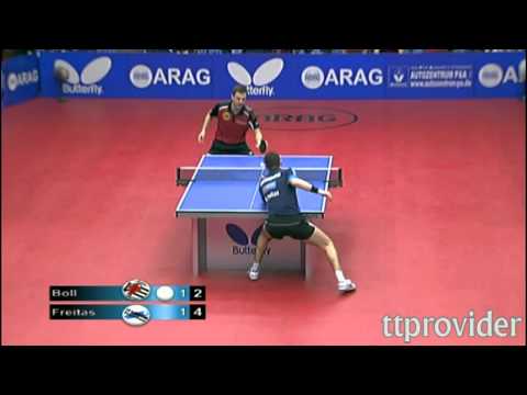 German League Final 2011: Timo Boll-Marcos Freitas