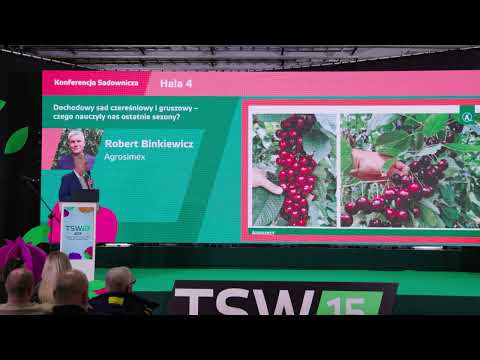 Nowoczesne sadownictwo – co musisz wiedzieć o gruszach i czereśniach? 🍐 | Wykład TSW