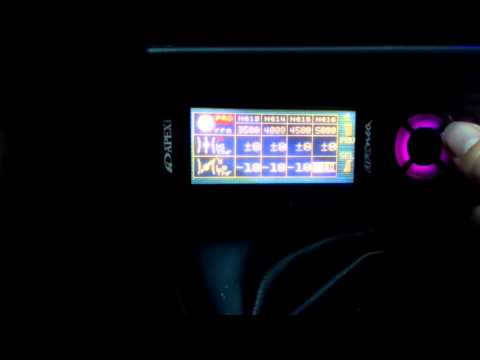 MX6 Apexi NEO Settings and details