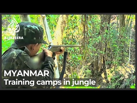 Myanmar coup: Young people join ranks of rebel fighters