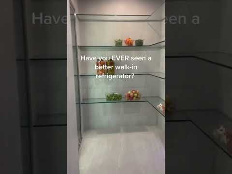 Have you ever seen a walk in refrigerator? We just staged one! #laketahoerealestate #homestaging
