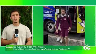 Em crise, CRB viaja com reservas e base para duelo pela Copa do Nordeste - 14/4/26